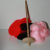 Handspindel/ Fußspindel im Set